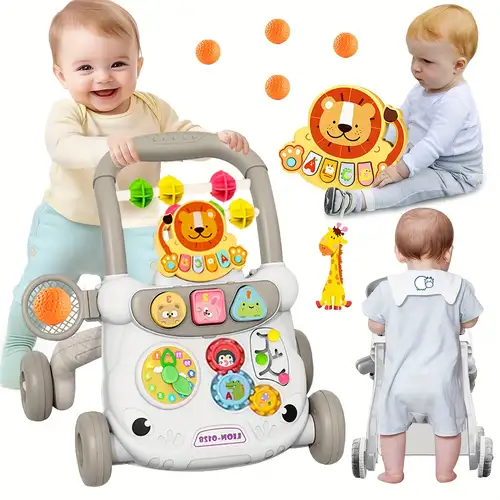 Aide à la marche éducatif 2en1 pour bébé