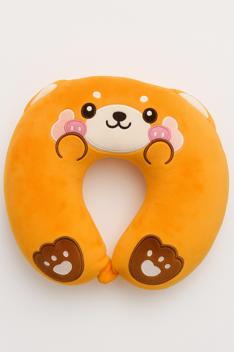 Coussin de voyage – Design kawaii