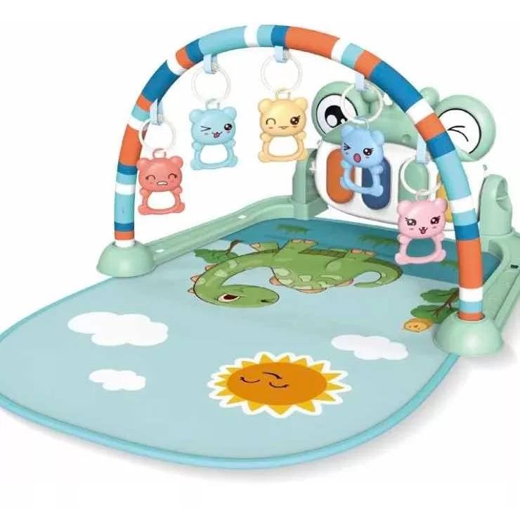 Tapis Musical avec piano 2en1 – Bleu