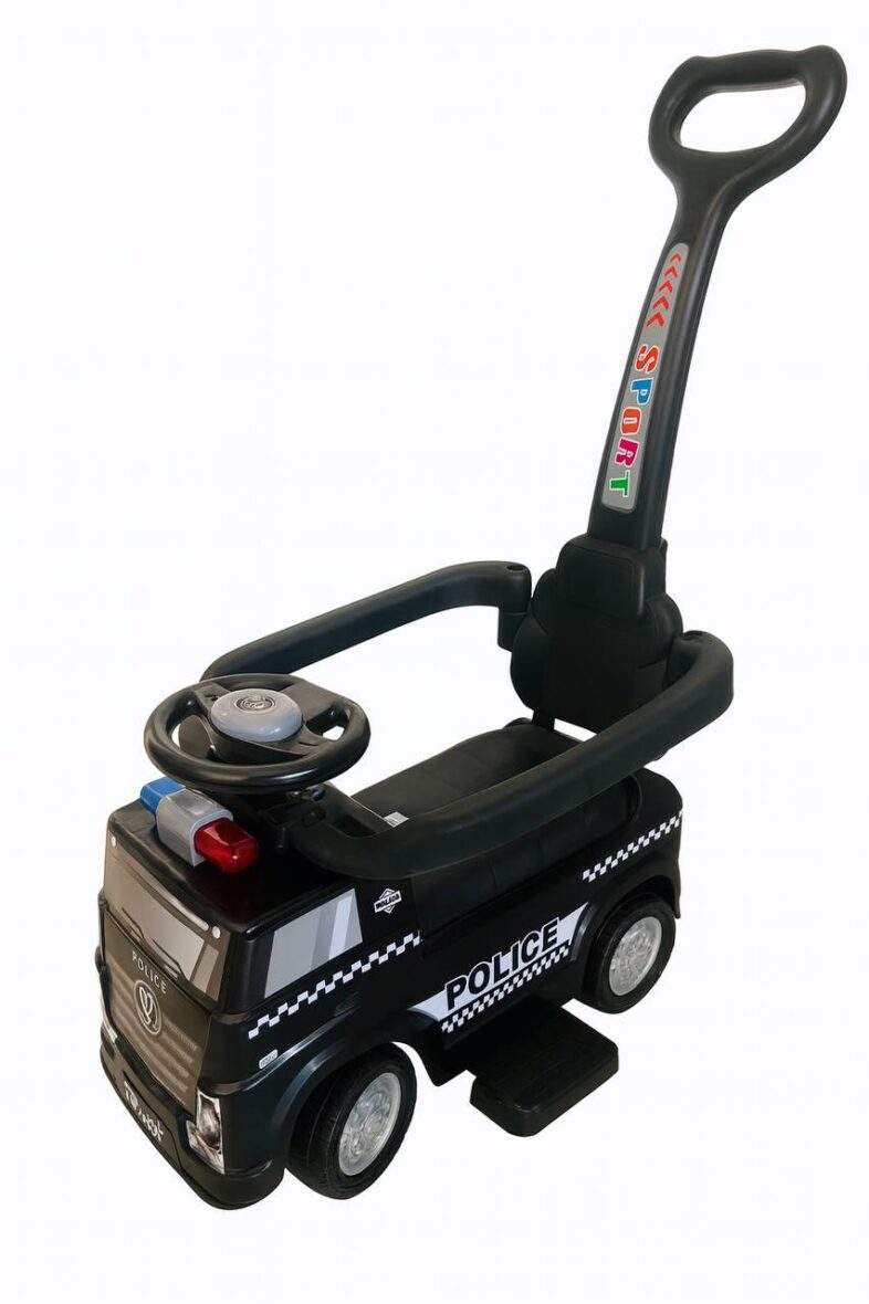 Auto Poussoir Police – Noire