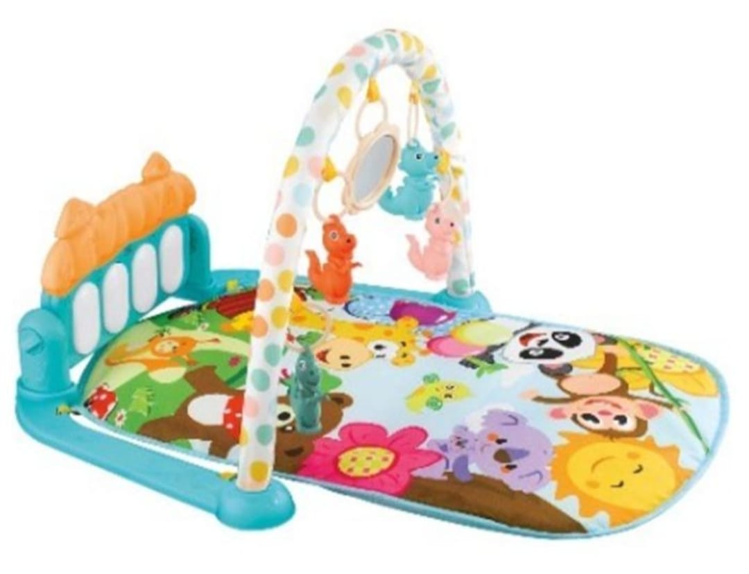 Tapis d’Eveil Baby Gym 3 en 1 pour bébé avec piano