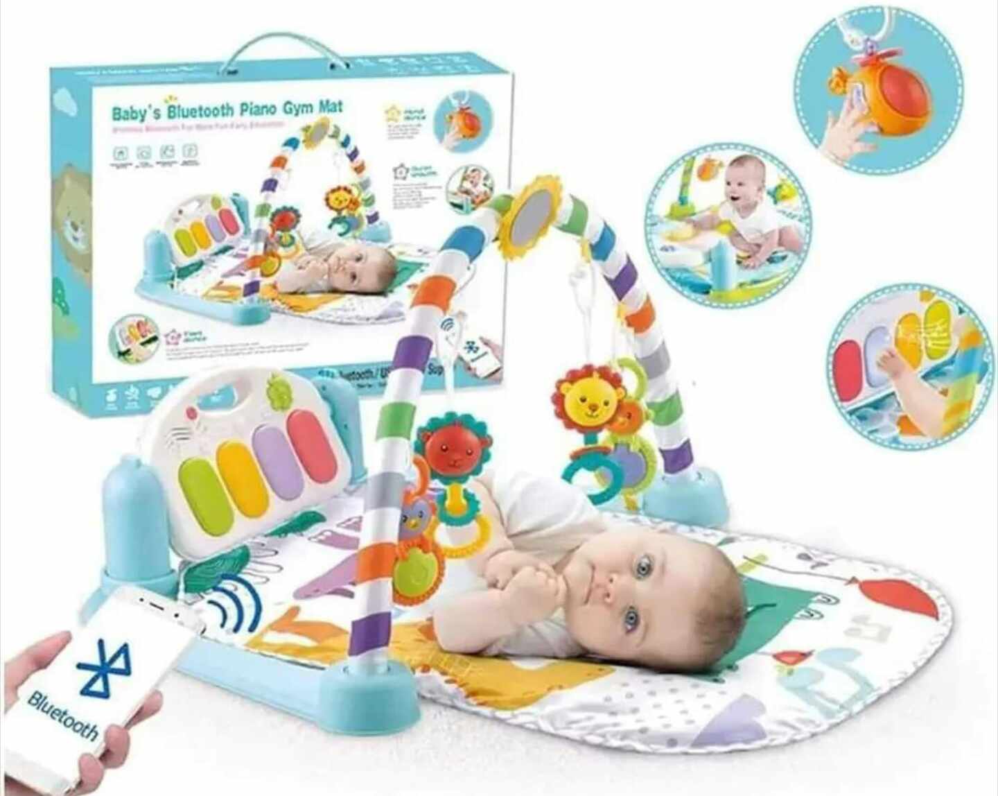 TAPIS D’ÉVEIL AVEC BLUETOOTH