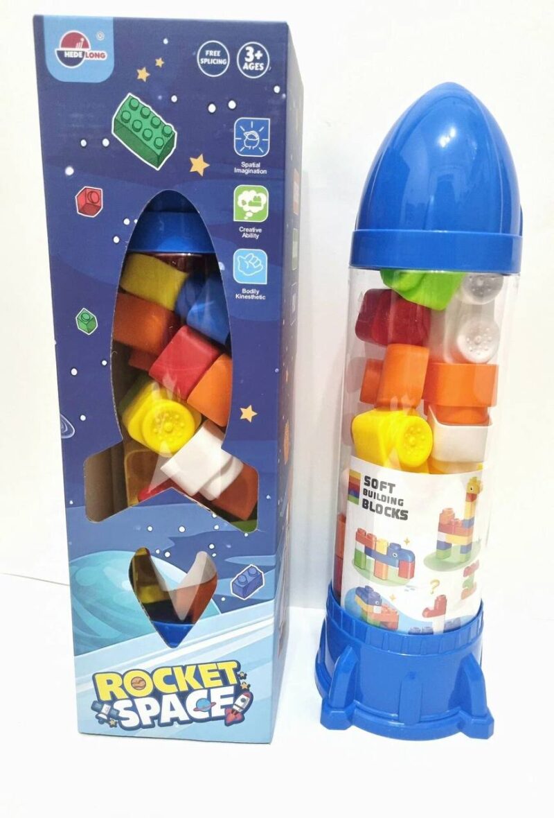 Space Rocket Building Blocks