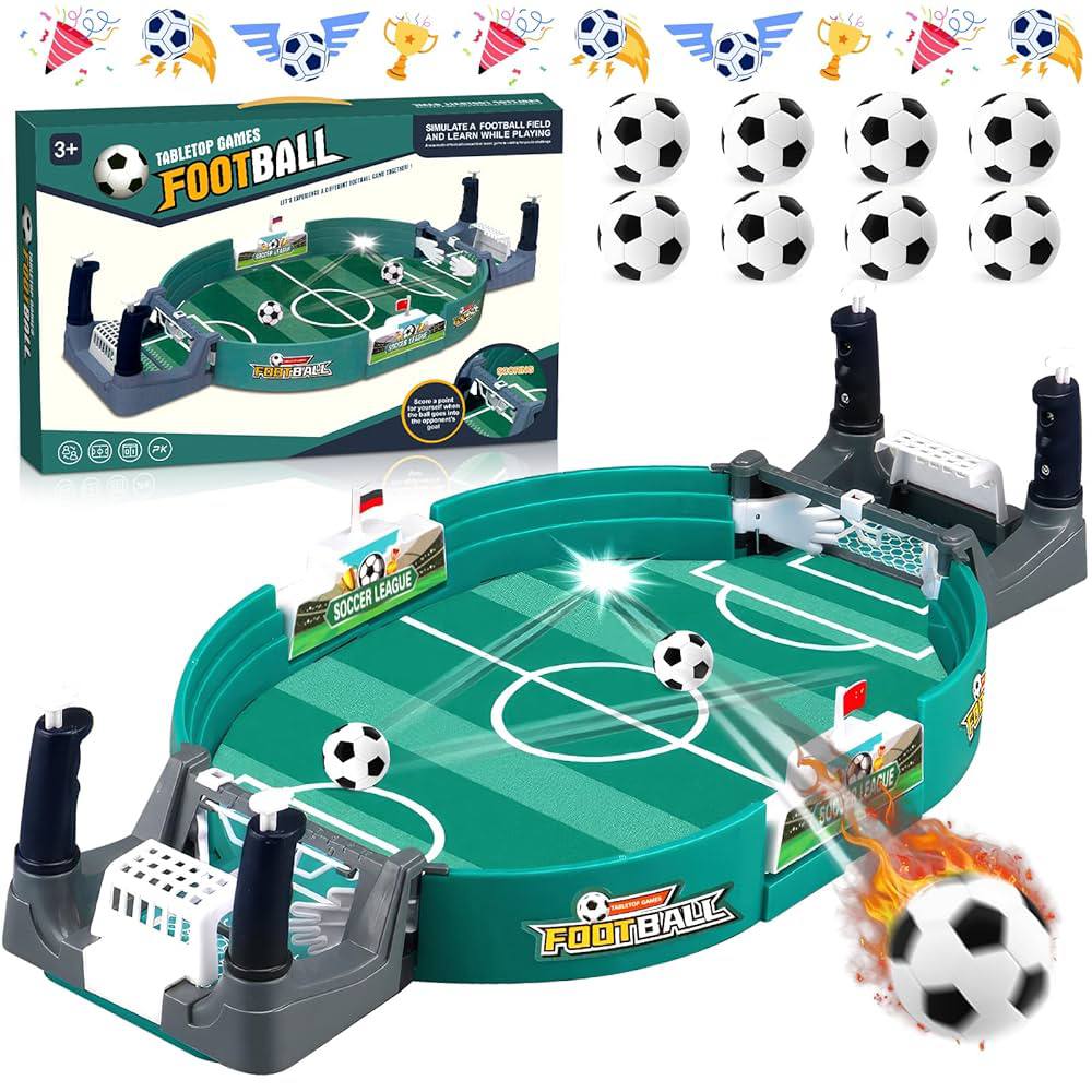 Mini Jeu de Baby-Foot avec 8 Mini-Football