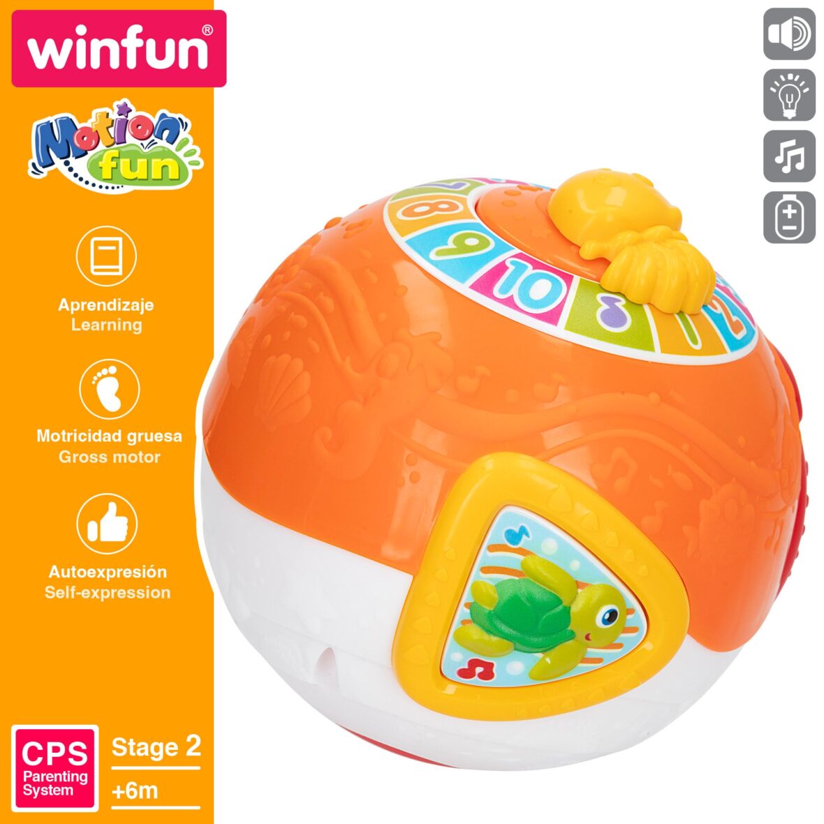 Balle d’activités Roll ‘N Learn – WinFun