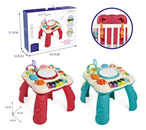 Table d’activités musicale éducative pour bébés- ero baby toys expert