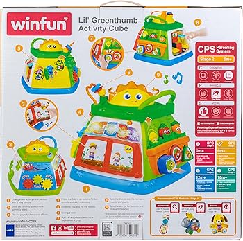 Cube d’activités Lil’ Greenthumb- WinFun
