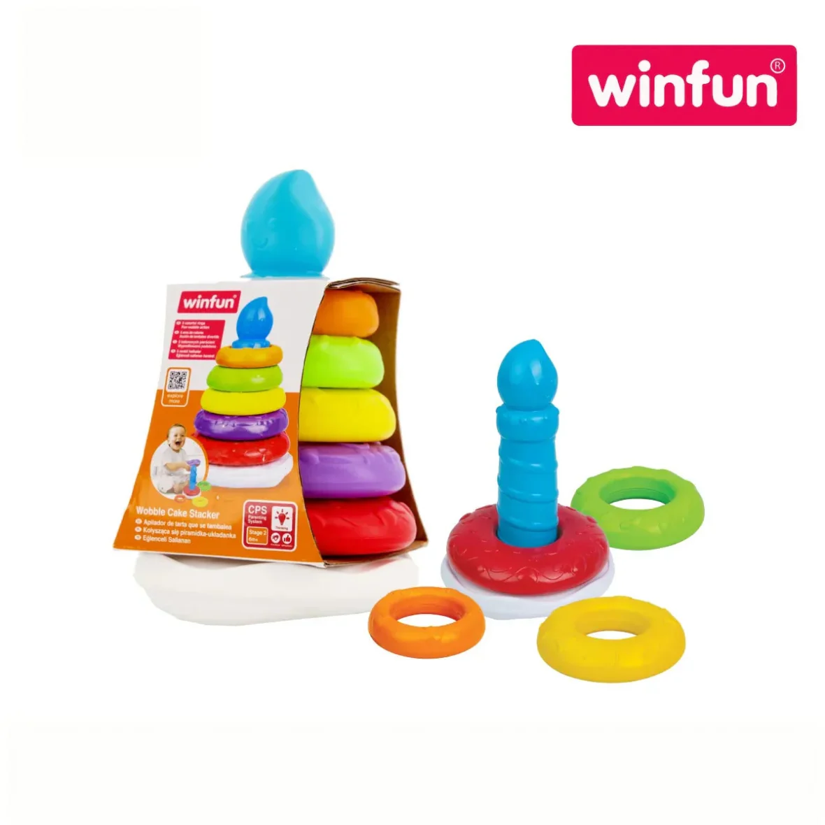 Wobble Cake Stacker – Winfun.