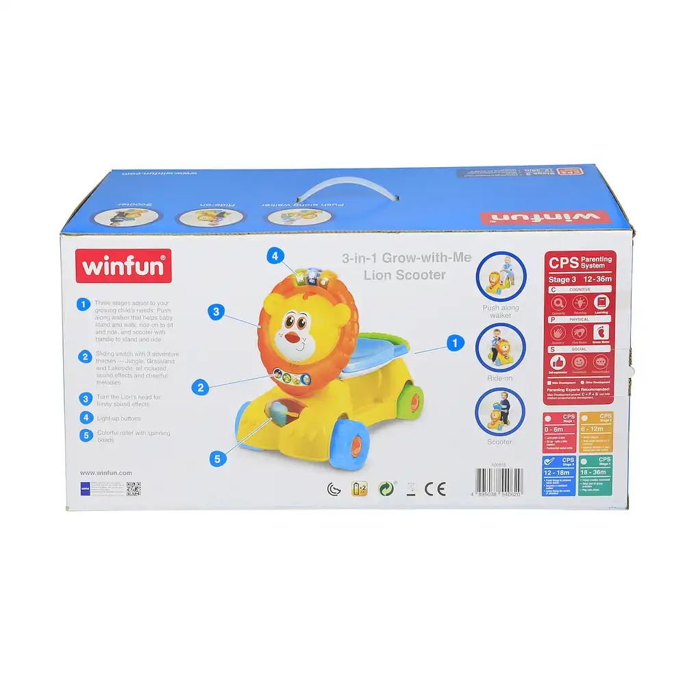 Auto poussoir évolutif 3en1 – Winfun