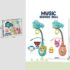 Mobile de lit musical de chevet pour bébé
