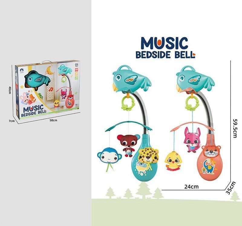 Mobile de lit musical de chevet pour bébé