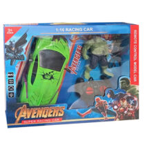 voiture-avec-commande-avengers-hulk-vert