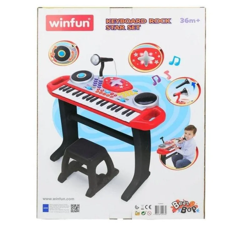 Keyboard Rock Star Set – Winfun
