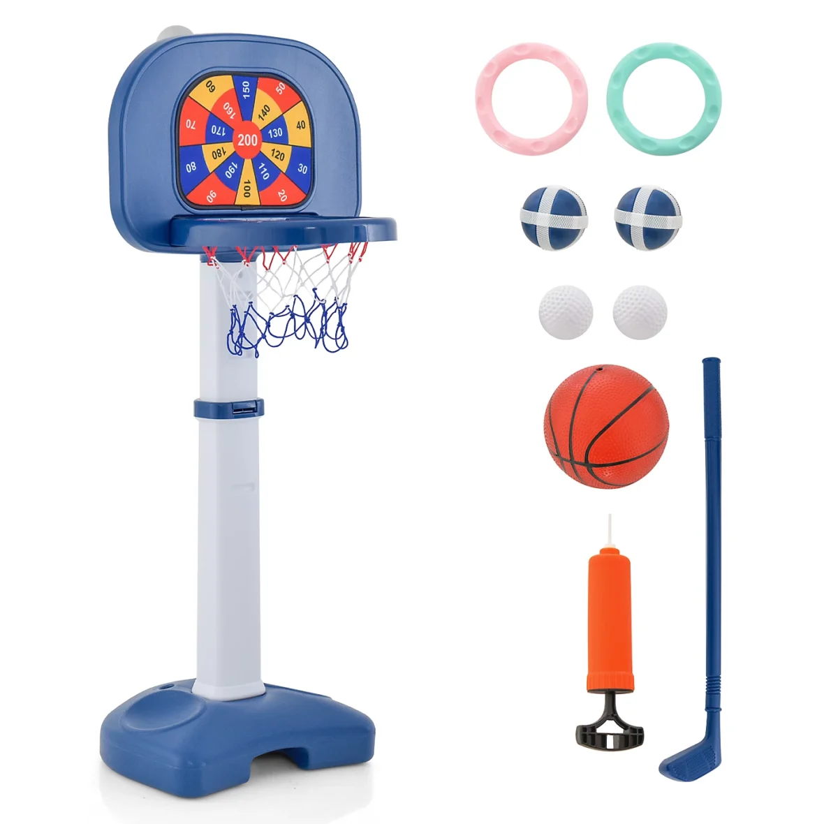 costway-4-in-1-kids-basketball-hoop-stand-ring-toss-sticky-ball-golf-play-set-adjustable~7984700951516_01c_MP