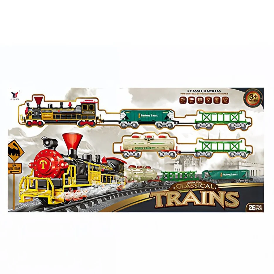 Circuit Train Électrique pour Enfants – Happy Railway 🚂