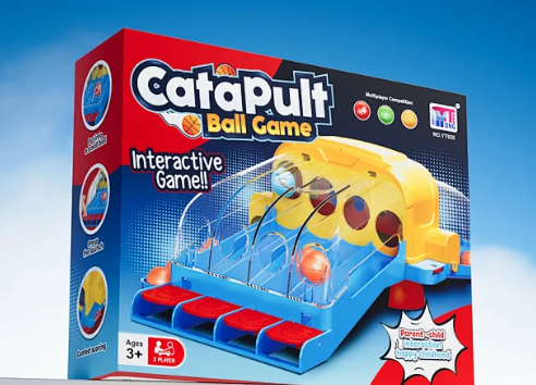 Mini Jeu de Basket Catapult Ball Game Interactif Pour Enfants