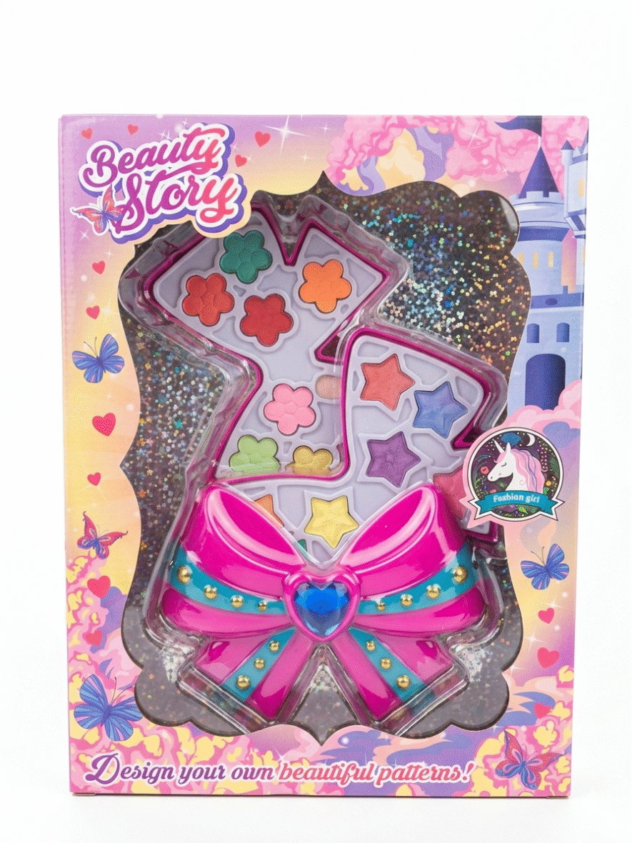 Coffret Maquillage Enfant Beauty Story – Palette Licorne & Étoiles