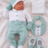 Sortie de Clinique Bébé Garçon - Ensemble Naissance