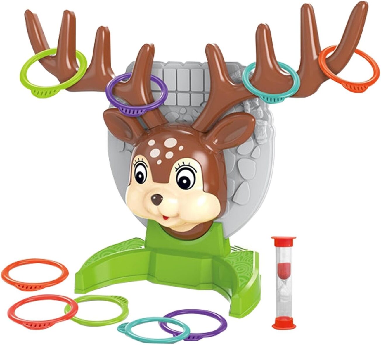 Jeu de Lancer de Cerf avec Anneaux – Jeu d’Adresse Familial
