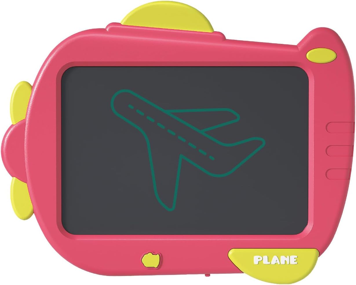 Tablette d’Écriture LCD Enfant – Ardoise Magique Réutilisable Design Avion