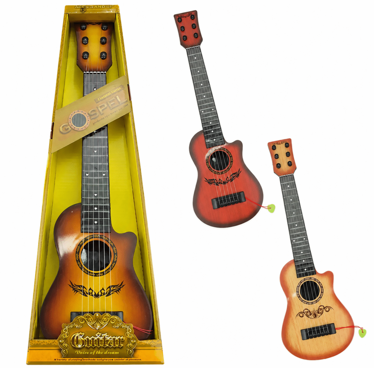 Mini Guitare Musicale Jouet pour Enfant – 4 Cordes