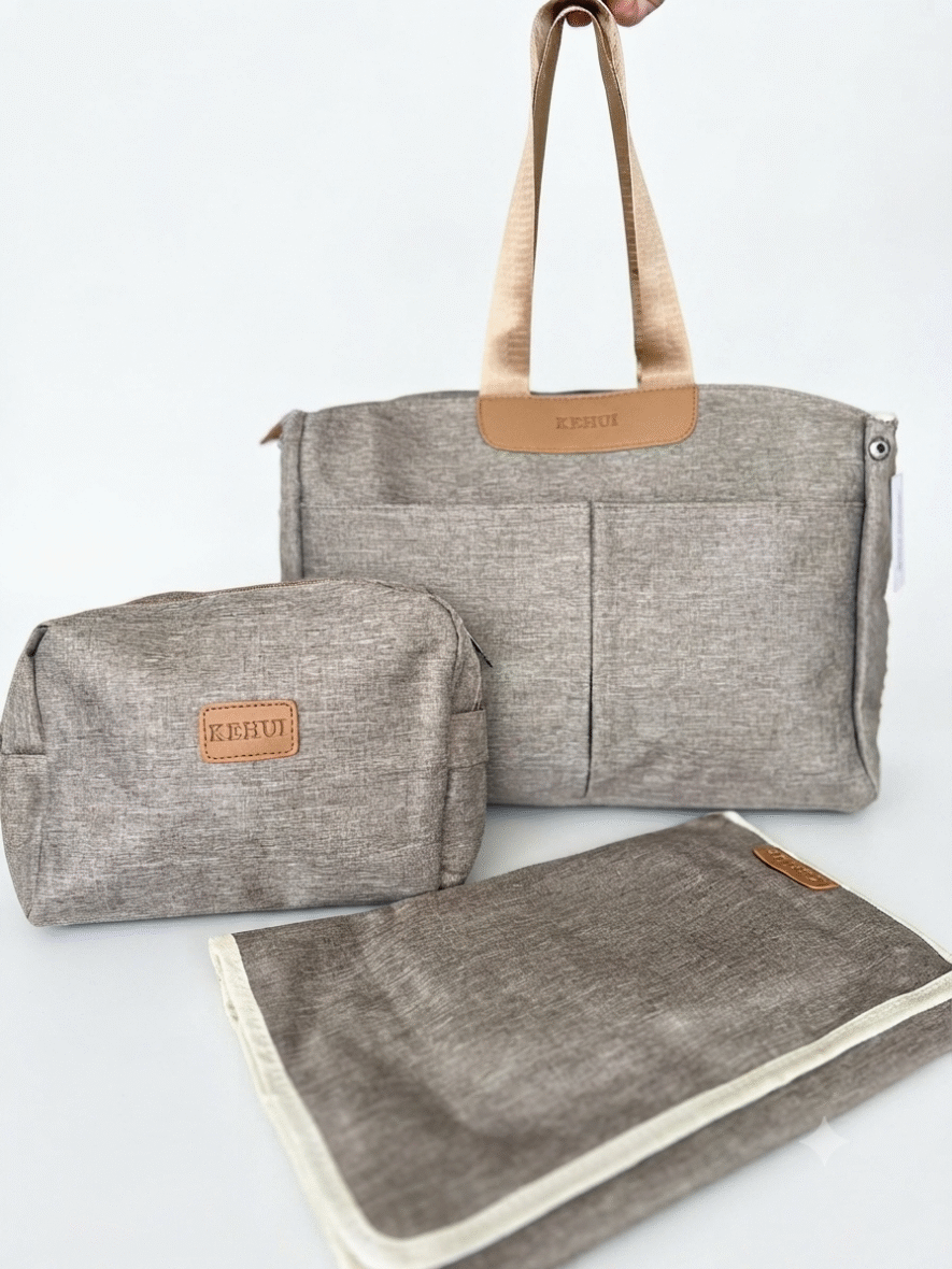 Sac à Langer 3 Pièces – Grande Capacité