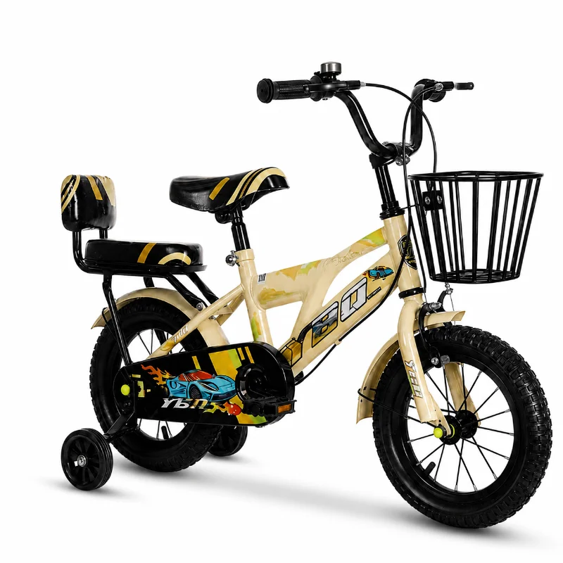 Velo-Enfant-Taille-12-jaune