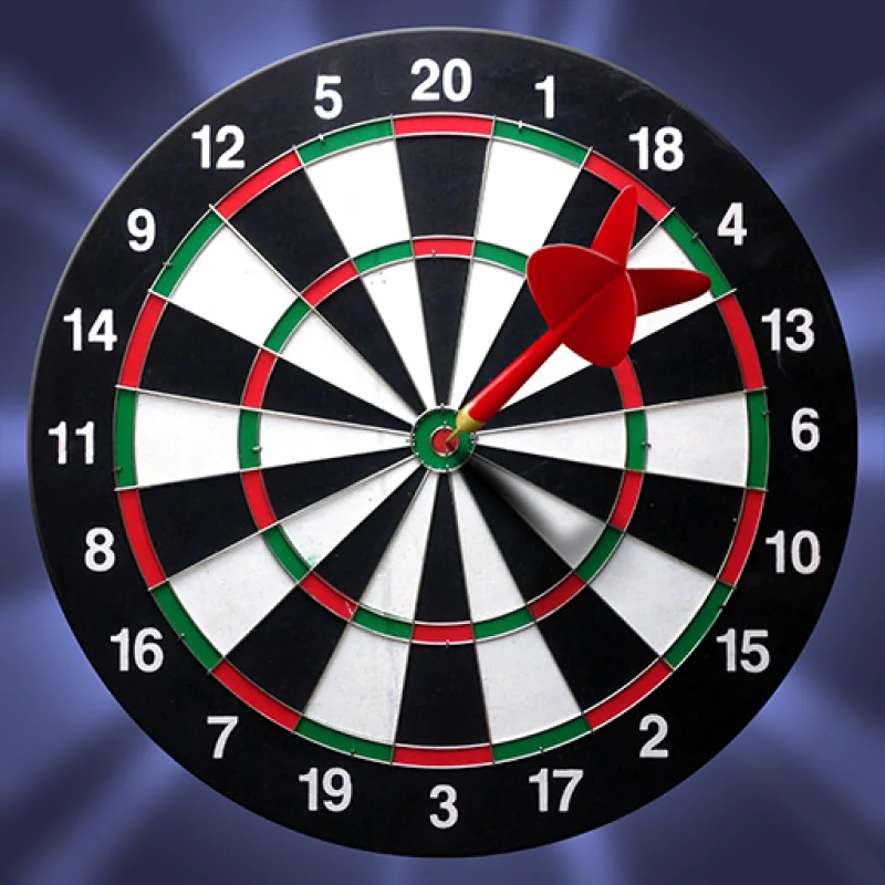 Jeu de Fléchettes Double Face – Cible 36 cm