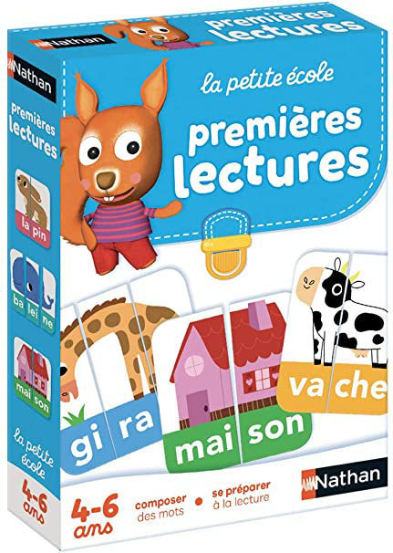 Premières Lectures Nathan – Puzzle éducatif pour apprendre à lire