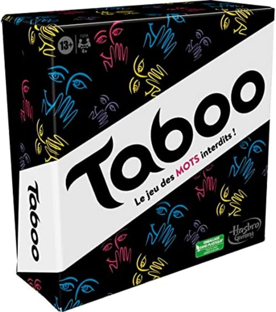 Taboo Classique – Hasbro Gaming – Jeu de mots à deviner