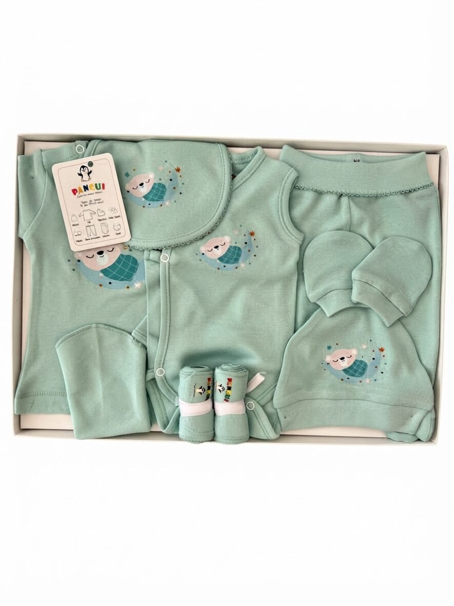 Coffret Sortie Clinique Bébé – 10 pièces